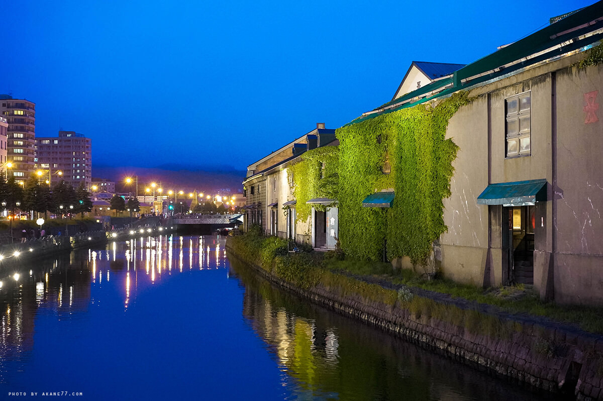 北海道小樽景點 小樽運河