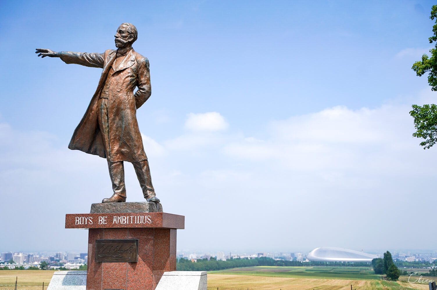 札幌羊之丘展望台 克拉克博士