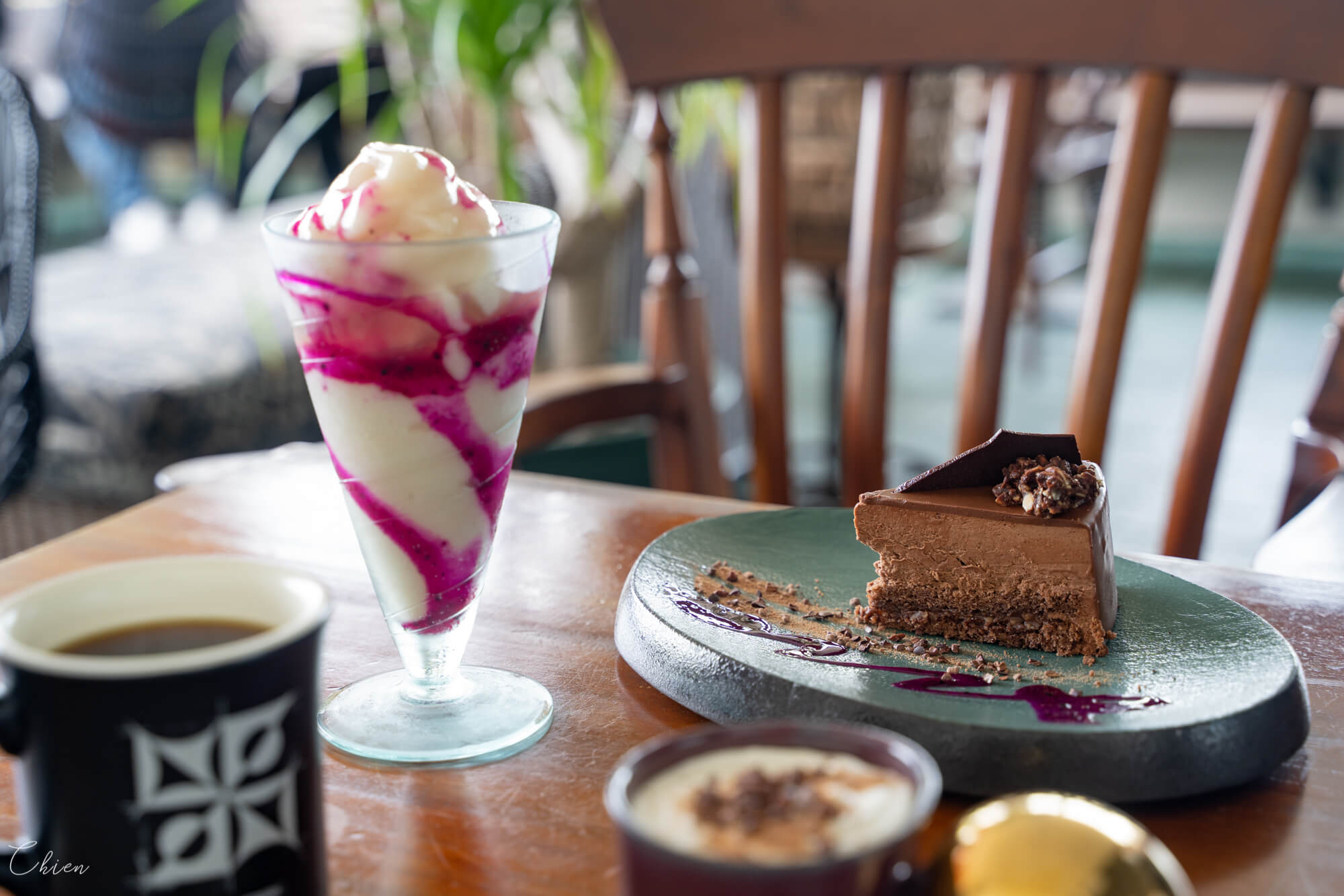 沖繩美國村海景美食 timeless chocolate 巧克力專賣咖啡廳甜點