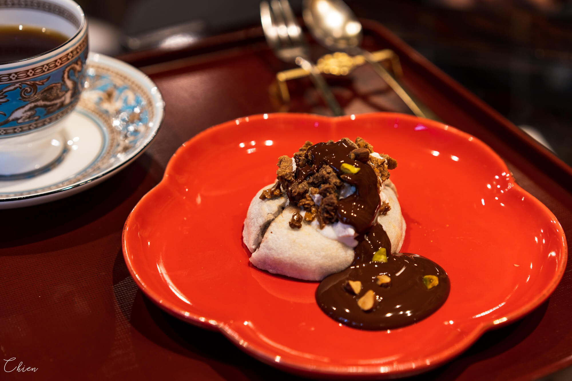 【福岡】太宰府 cafe kasanoya 梅枝餅下午茶