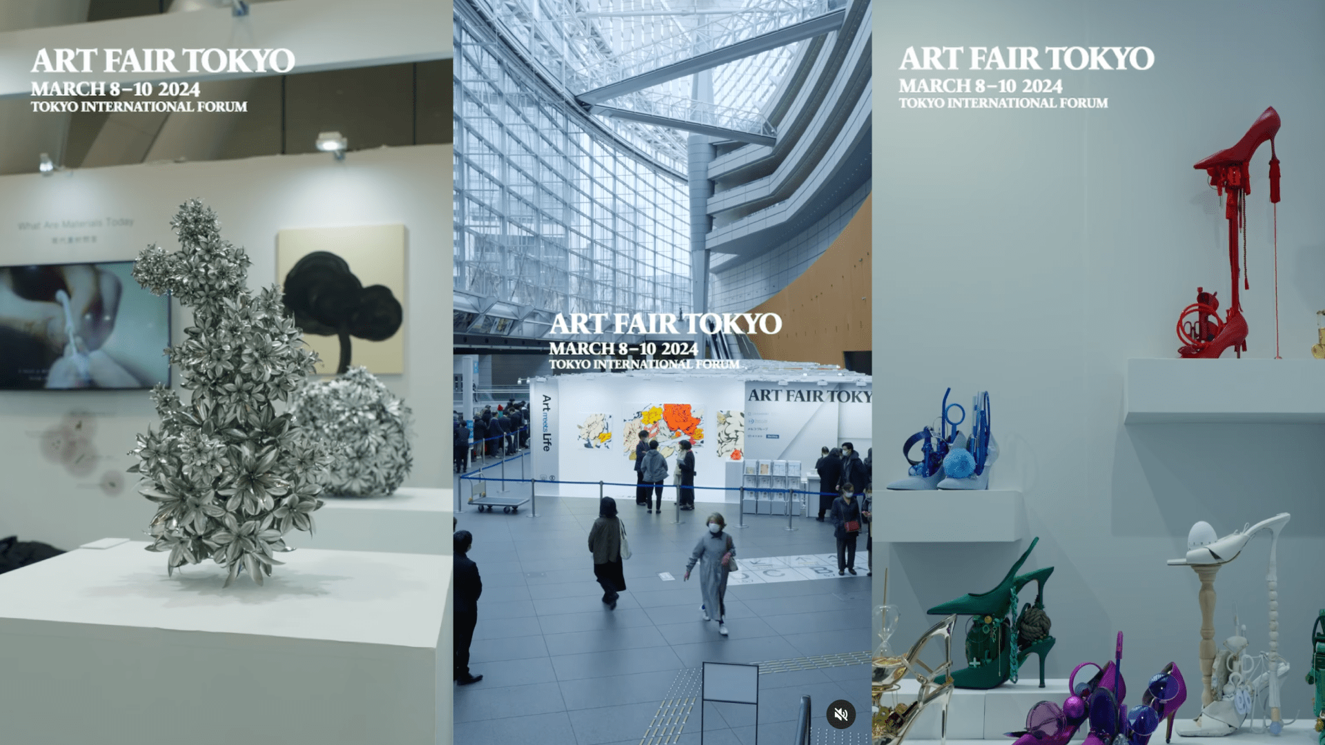 アートフェア東京2024 SNS映像 Akane Fukuda 映像作家