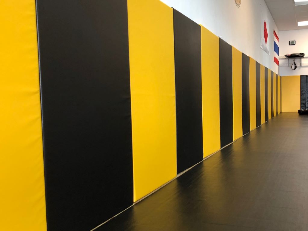 Easy Stick Wall Pads 6' tall x 2' wide AK Athletic Equipment