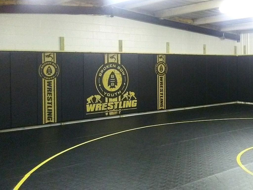 Digitally Printed Logo Wood Backed Wall padding Discount Package AK