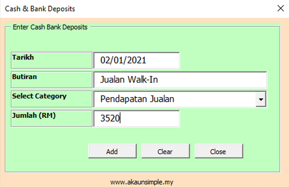 Debit Duit Masuk Atau Keluar Prinsip Perakaunan Buku Catatan Pertama اَللّٰهُمَّ اِنِّى