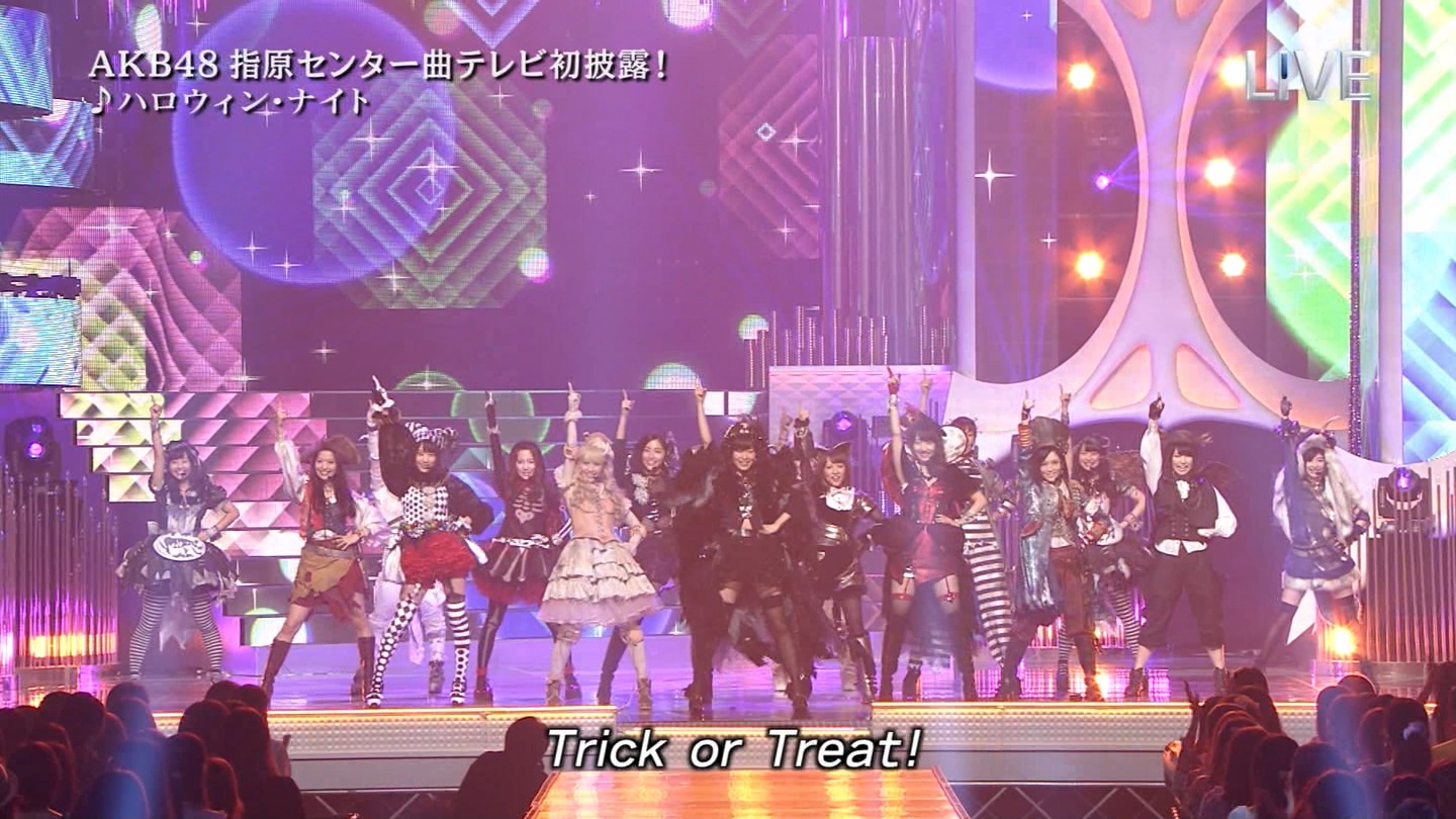 AKB48’s 41st Single “Halloween Night” first public performance at Music