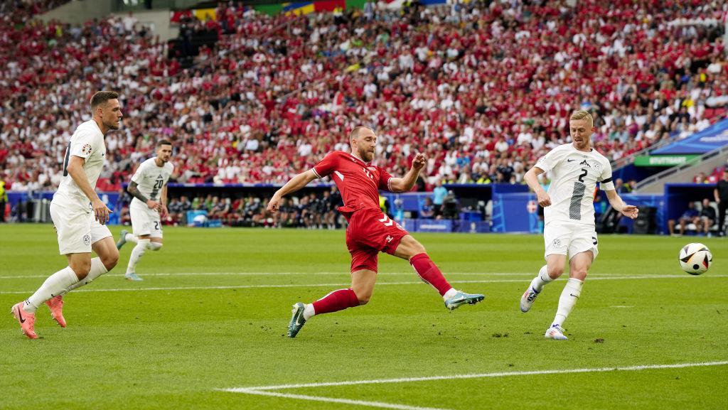 Denmark Ungguli Slovenia 1-0 di Babak Pertama