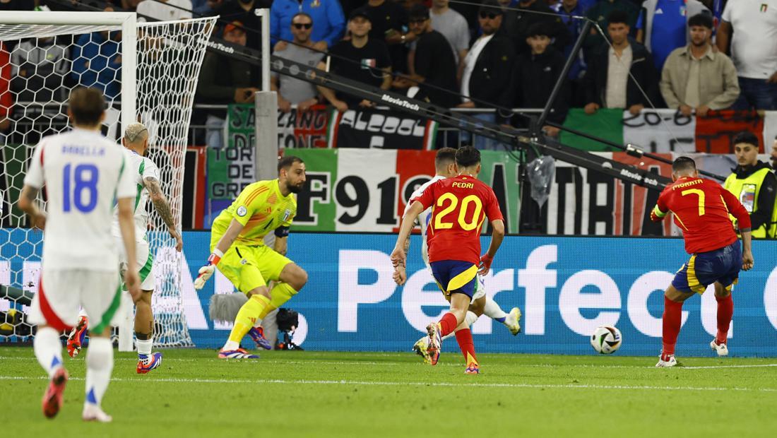 Spanyol Vs Italia Tanpa Gol di Babak Pertama