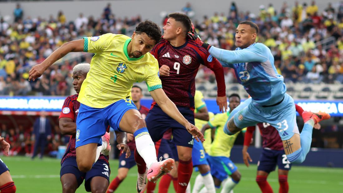 Brasil Vs Kosta Rika Selesai 0-0: Selecao Diredam
