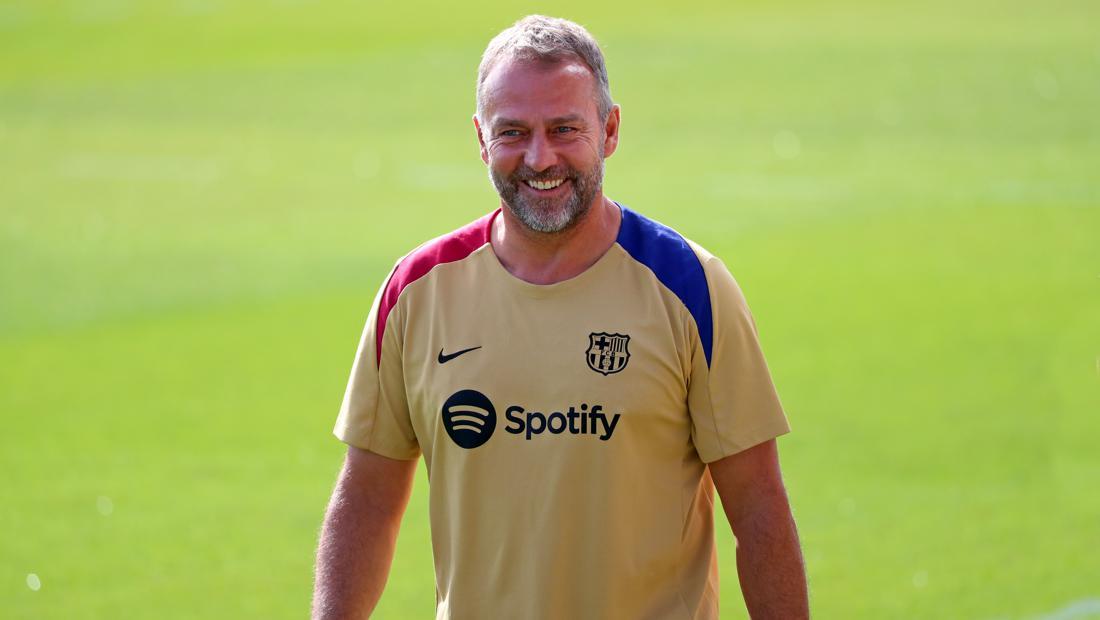 Flick Ingin Pemain Barcelona Tak Main-main Saat Latihan