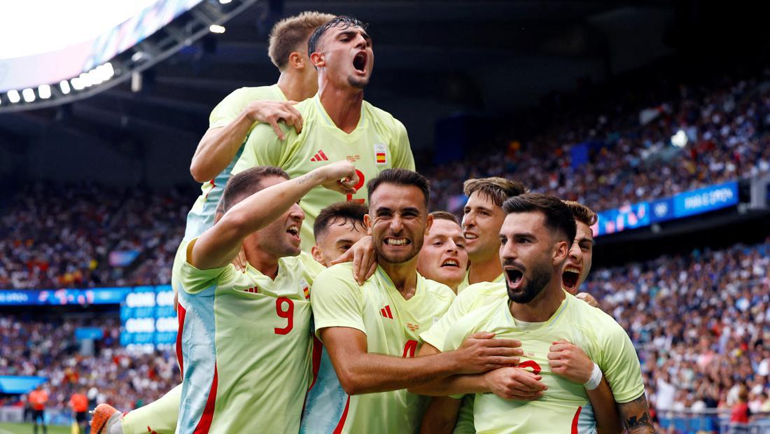 Menang 5-3, La Furia Roja Rebut Emas Olimpiade 2024