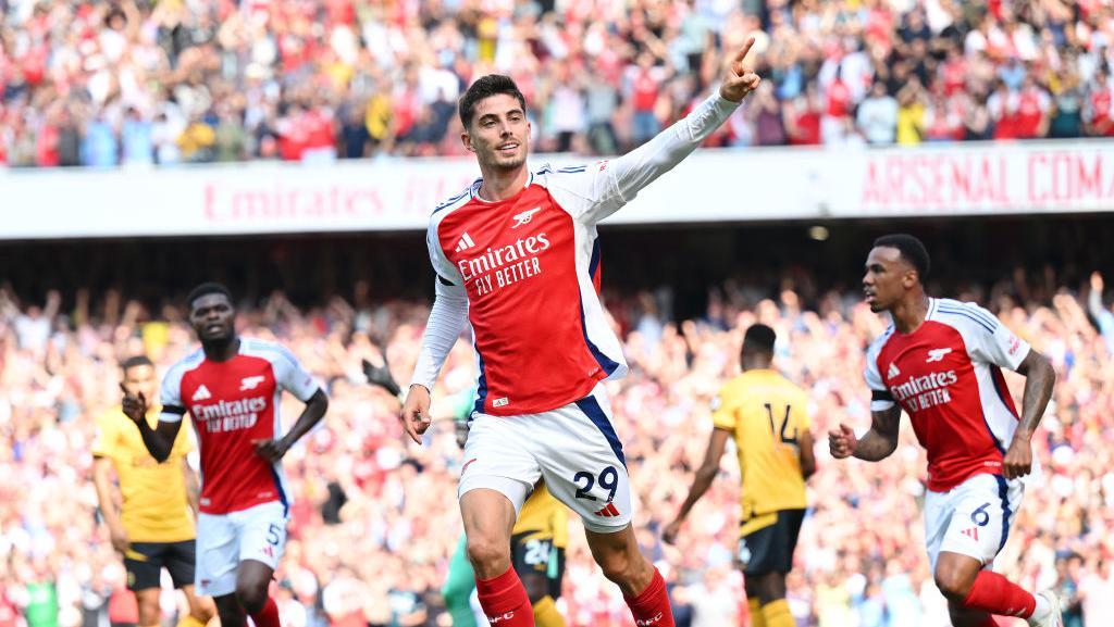 Havertz Bawa The Gunners Unggul di Babak Pertama