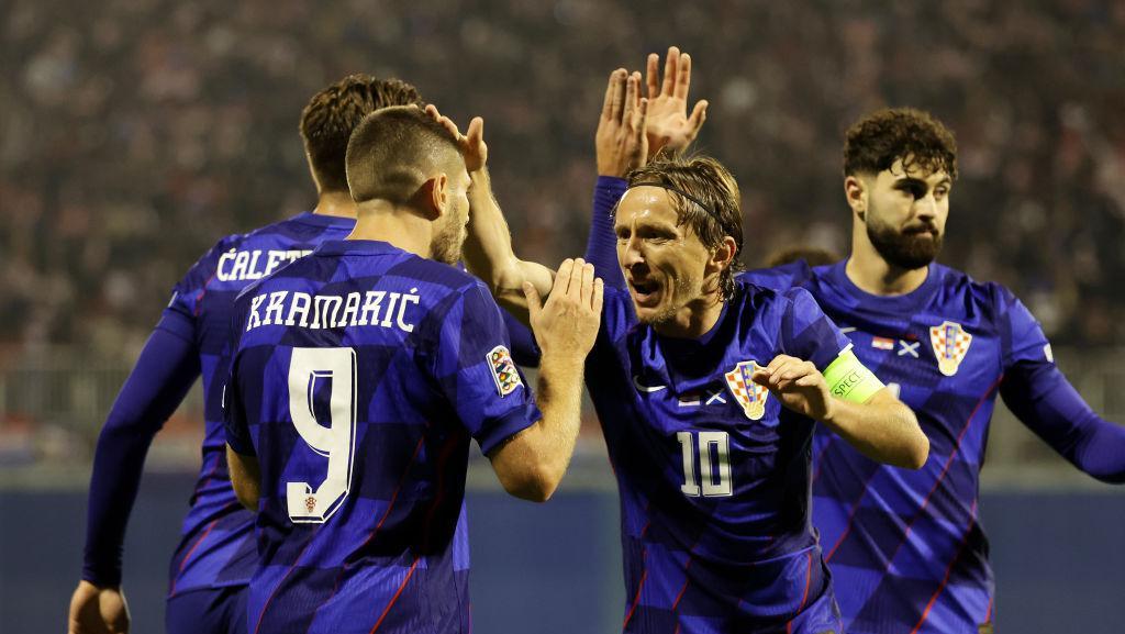 Kroasia Vs Skotlandia: Luka Modric Cs Menang 2-1