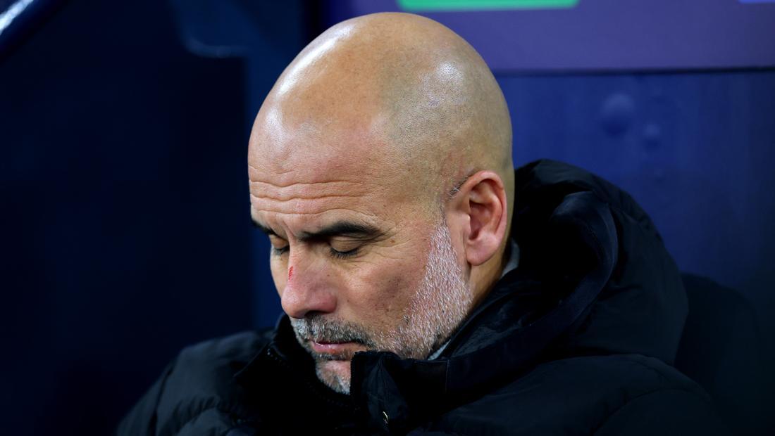 Man City Vs Feyenoord: Pep Guardiola Luka-luka di Wajah, Ada Apa?