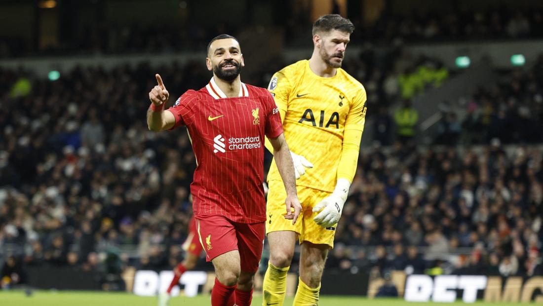 Kans Tottenham Jadi ‘Lawan Favorit’ Salah