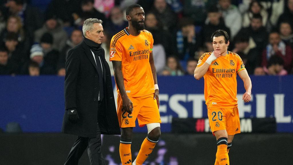Madrid Ditunggu Man City, Rudiger Malah Cedera