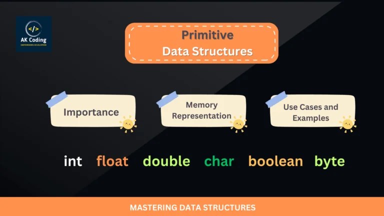 Exploring Primitive Data Structures: Building Blocks of Efficient Coding