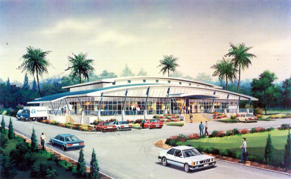 Fibre Optics Submarine Cable Landing Station arkitek KDI