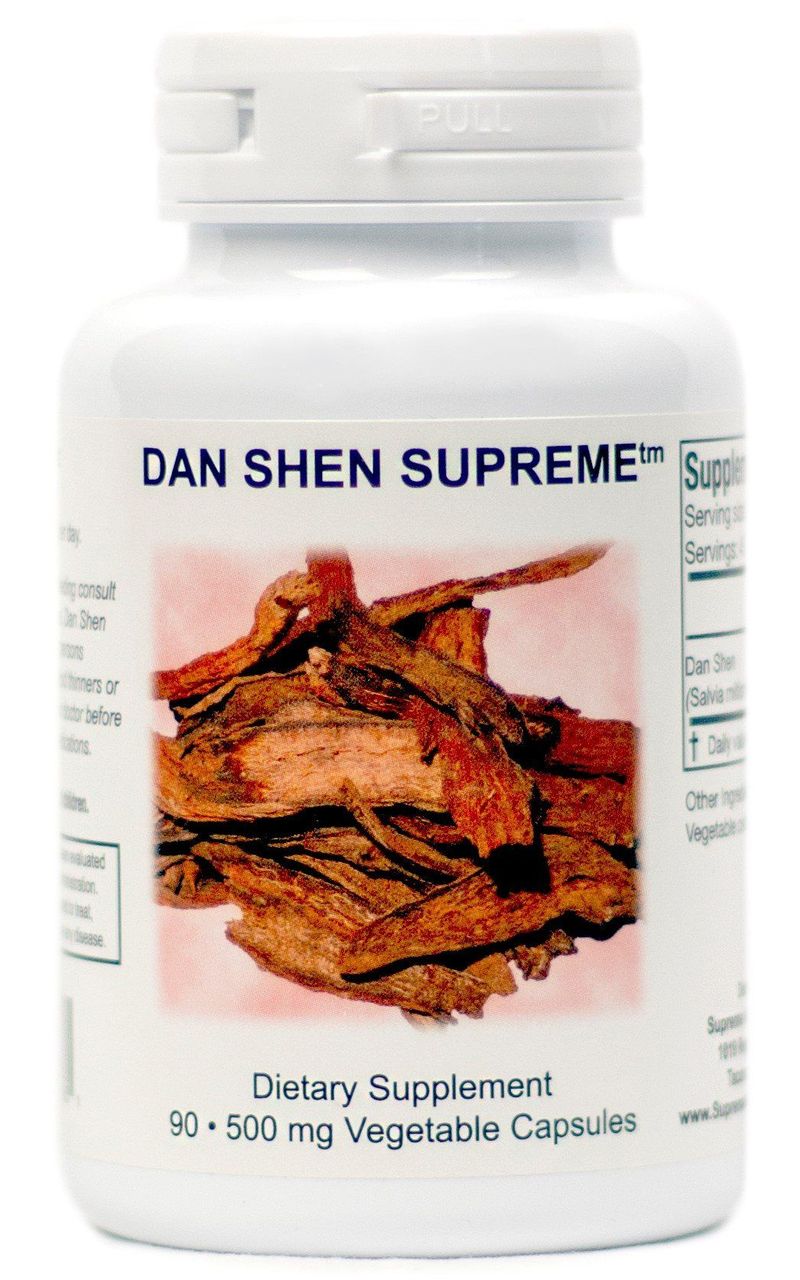 Supreme Nutrition Products Dan Shen Supreme 500mg 90capsules