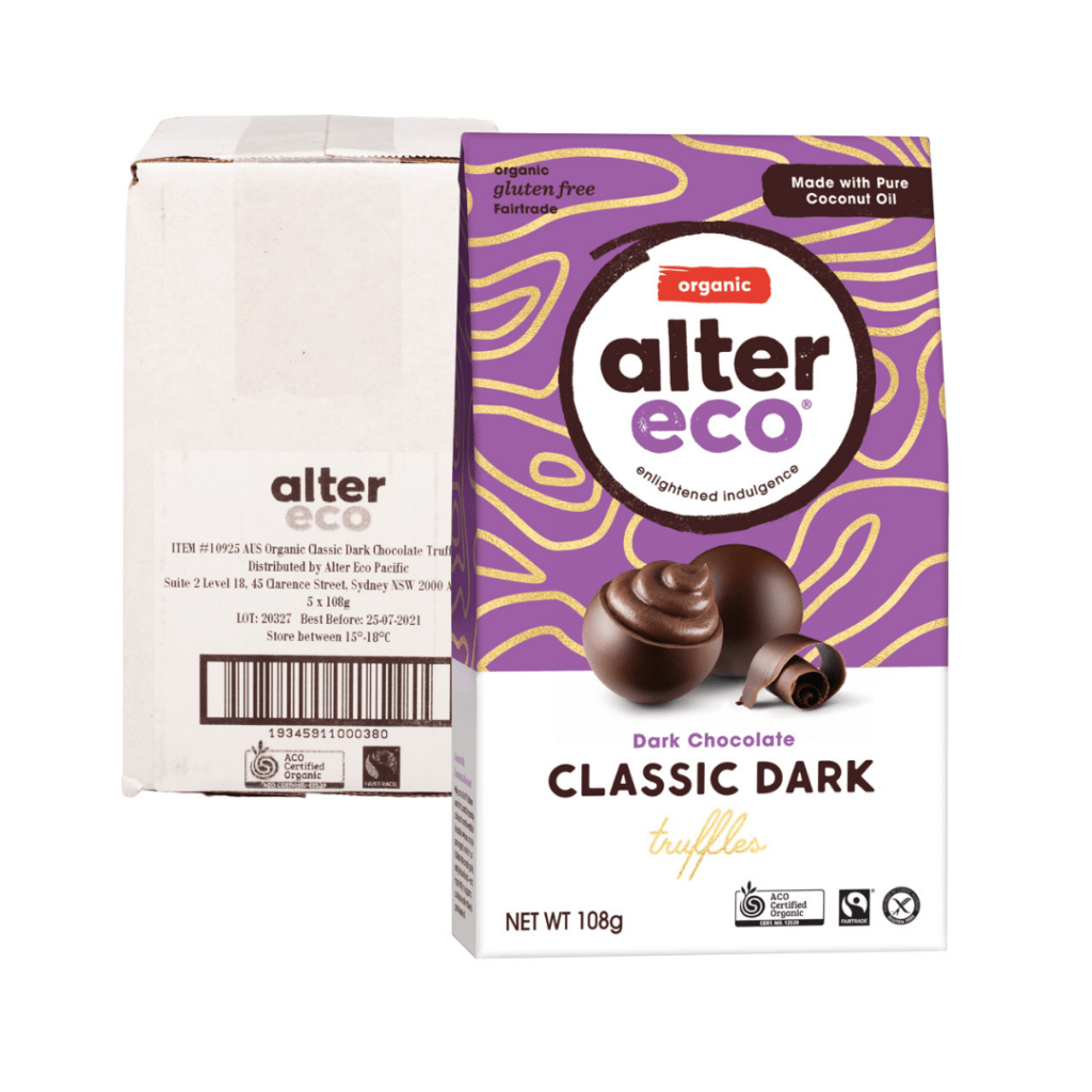 Alter Eco Classic Dark Truffles Chocolate Akeso Natural