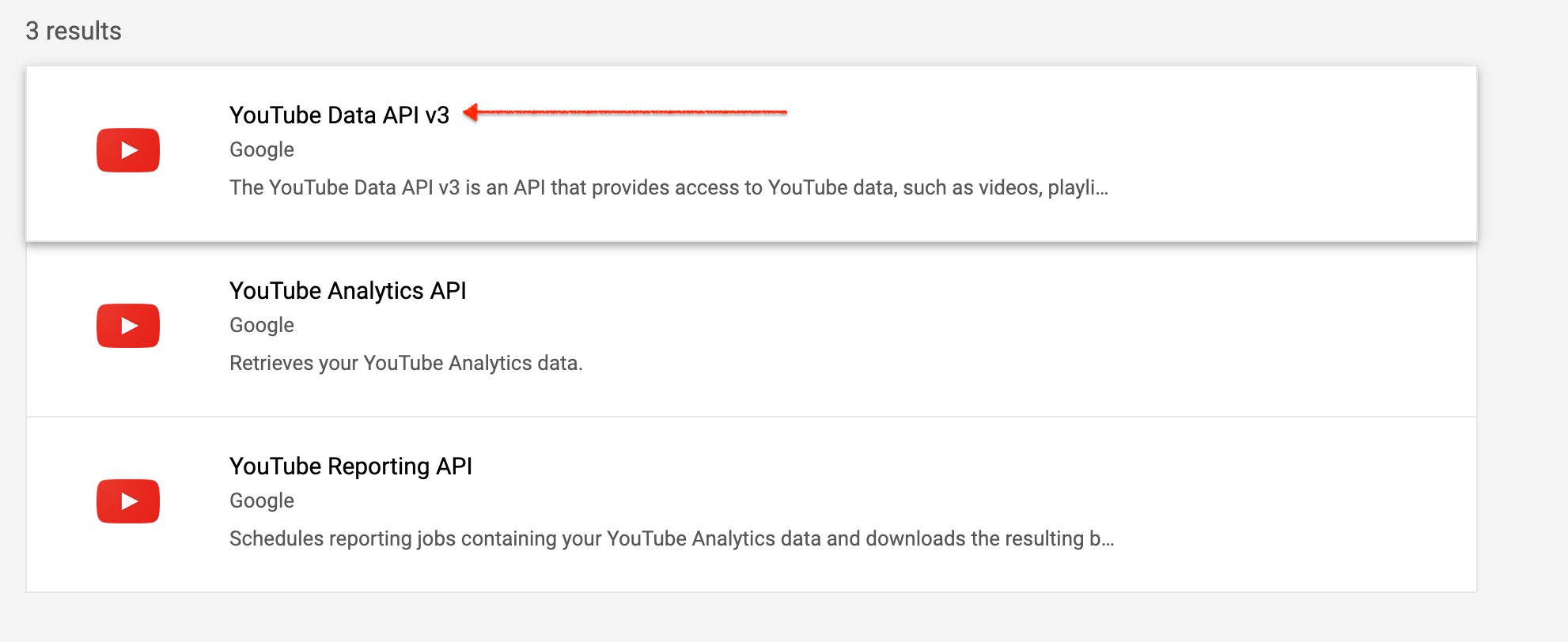 How to obtain Youtube API Key