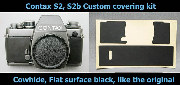 This is the custom kit for replacing CONTAX S2,S2b's covering.
