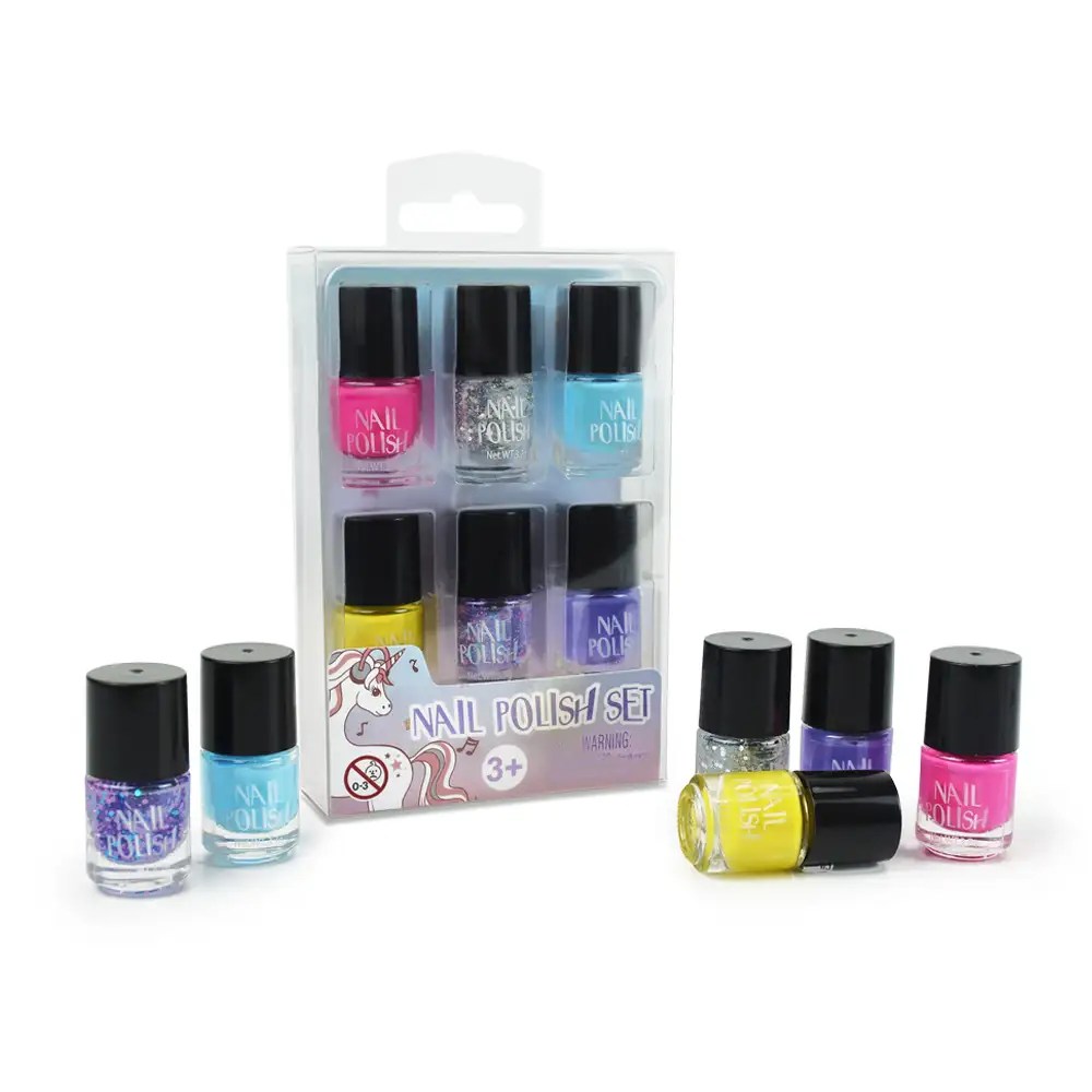 Kids Nail Polish Set Vibrant Children Nail Polish Colors