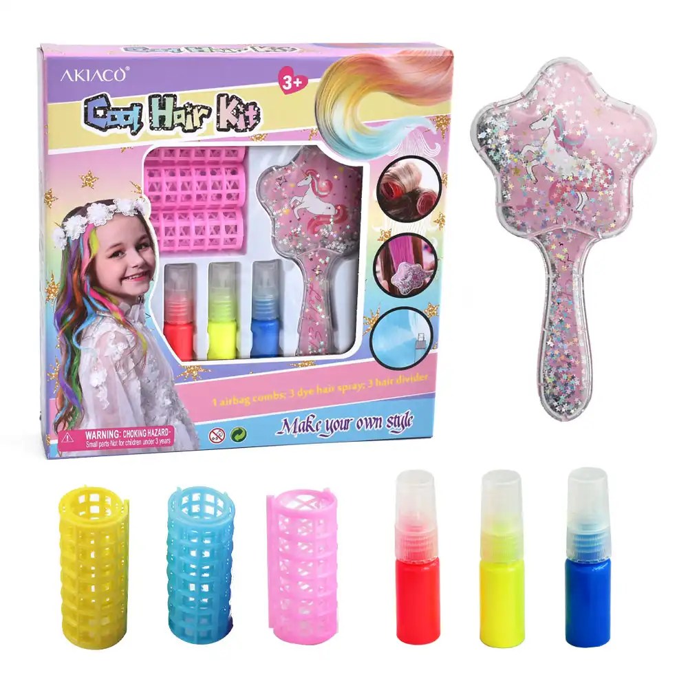 Hair Chalks Add a Pop of Color to Your Hairstyle