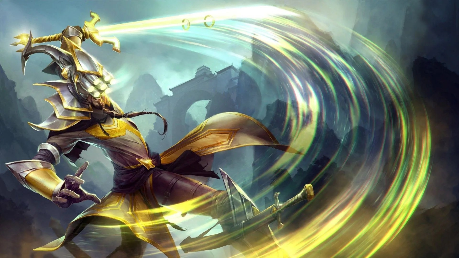 Forjan la espada de Master Yi de League of Legends