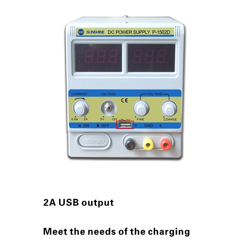 SUNSHINE P1502D DIGITAL POWER SUPPLY AKINFOTOOLS