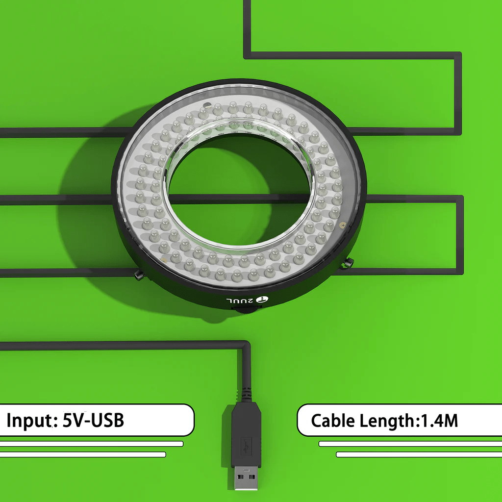 2UUL MS98 ADJUSTABLE LED MICROSCOPE LAMP AKINFOTOOLS
