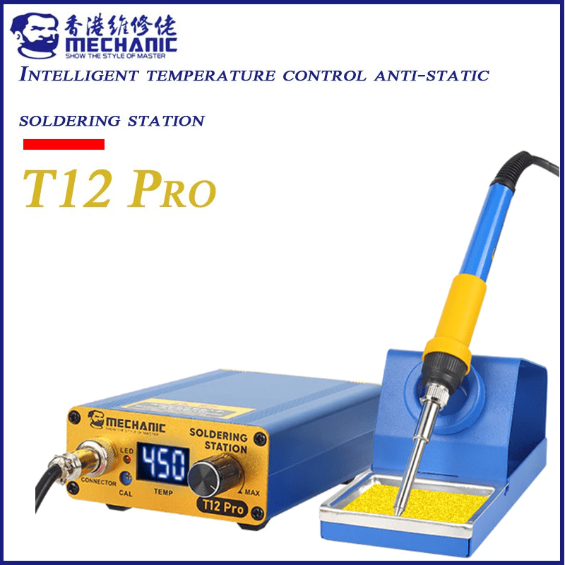 MECHANIC T12 PRO SOLDERING IRON STATION AKINFOTOOLS