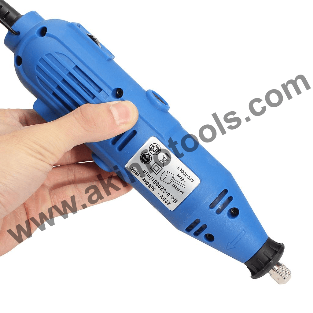 211Pcs 180W 220V 110V Electric Rotary Drill Grinder AKINFOTOOLS