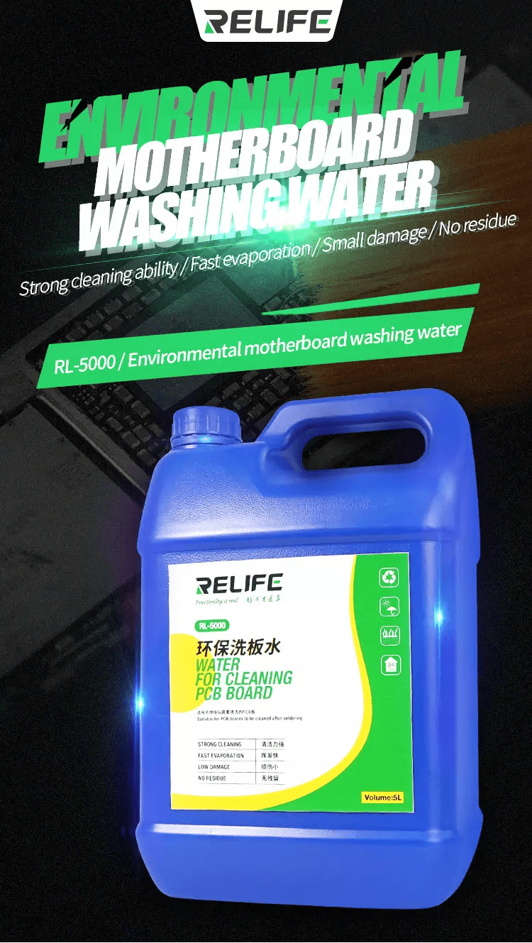 RELIFE RL5000 LIQUID FOR CLEANING MOTHERBOARD AKINFOTOOLS