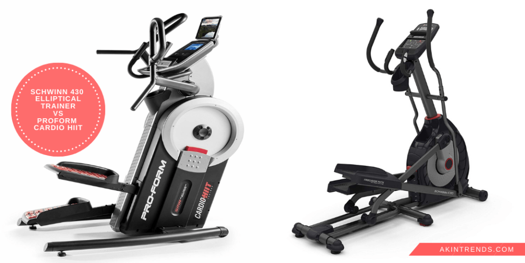 Elliptical Machines Schwinn 430 Elliptical Trainer vs