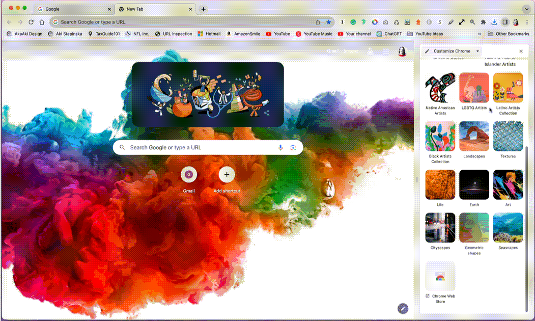 How to Customize Google Home Page Aki Stepinska