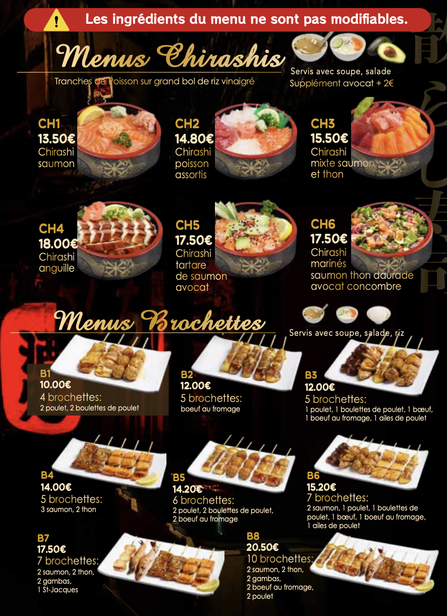 Bienvenue au restaurant Aki sushi!