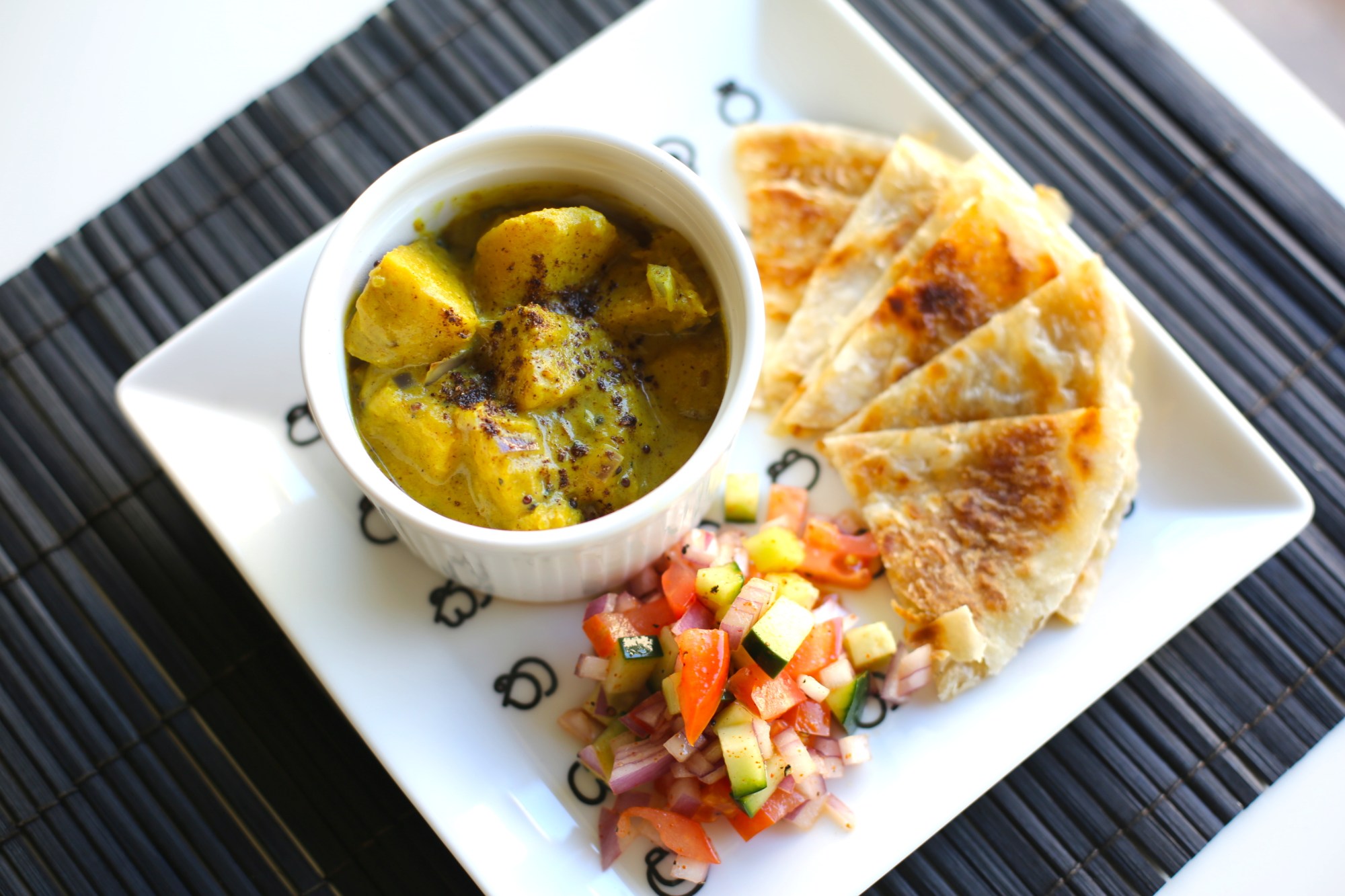 Breadfruit Curry (Del Curry) akkis kitchen