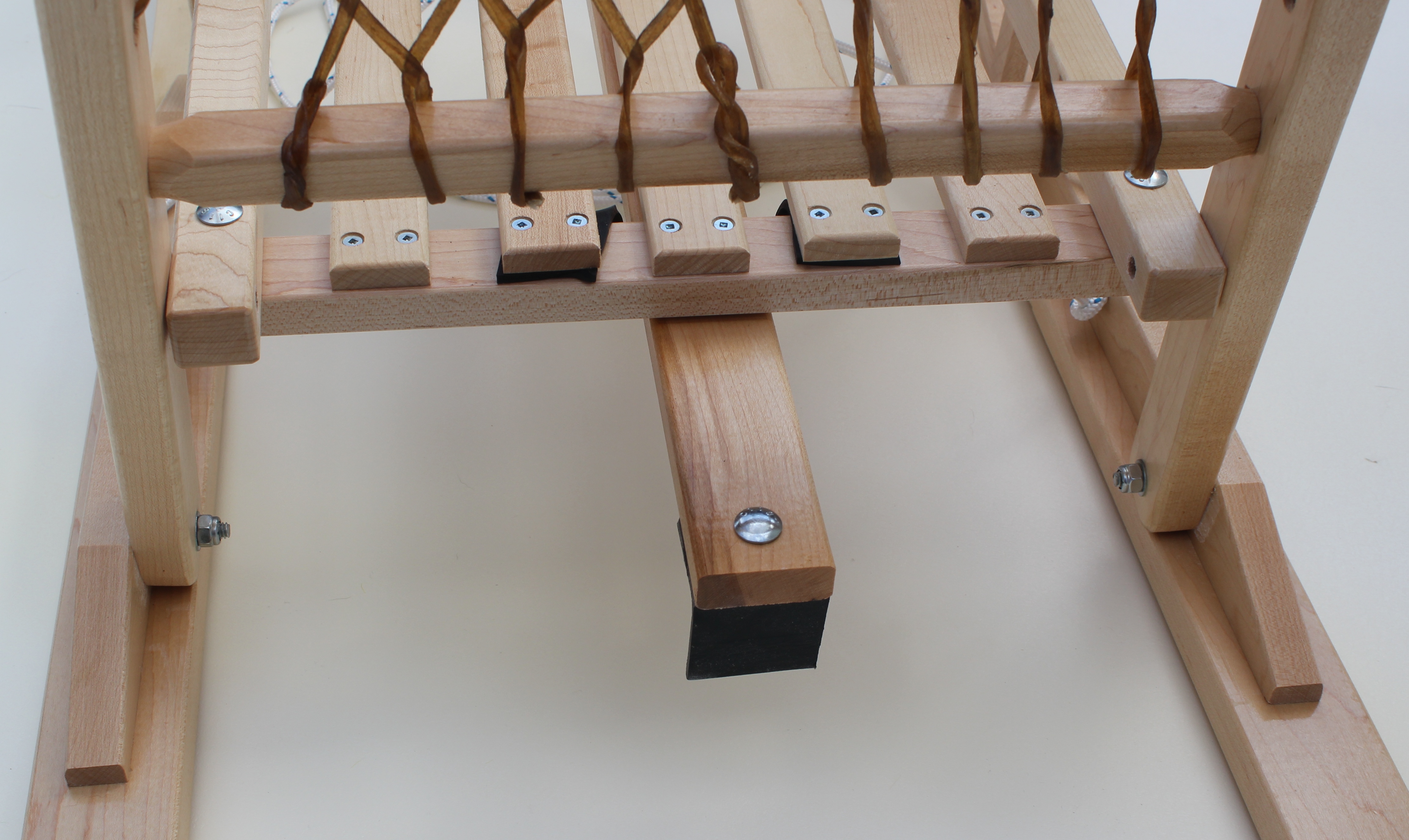 Wooden foldable Kicksled with UHMW Runners made in Canada! AKKO Sports