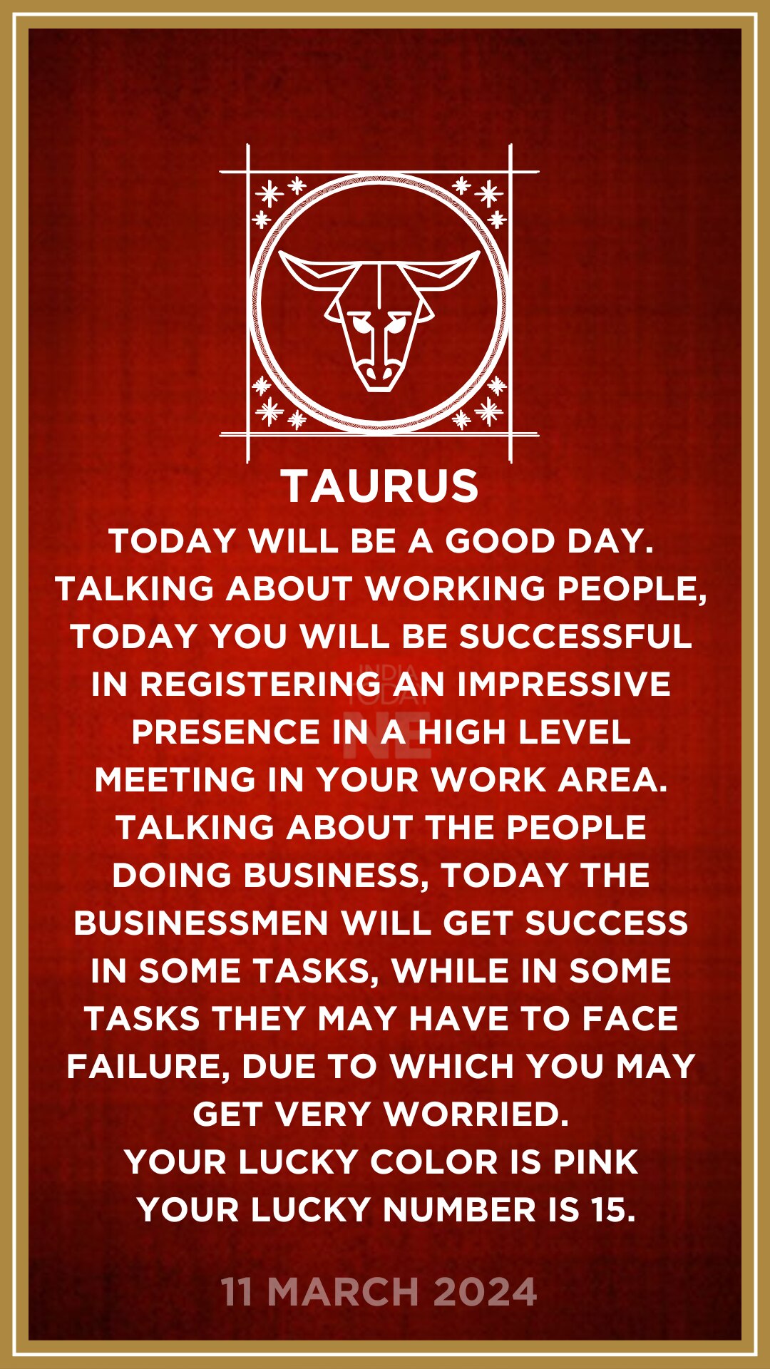 Daily Horoscope All Zodiac Sign March 11