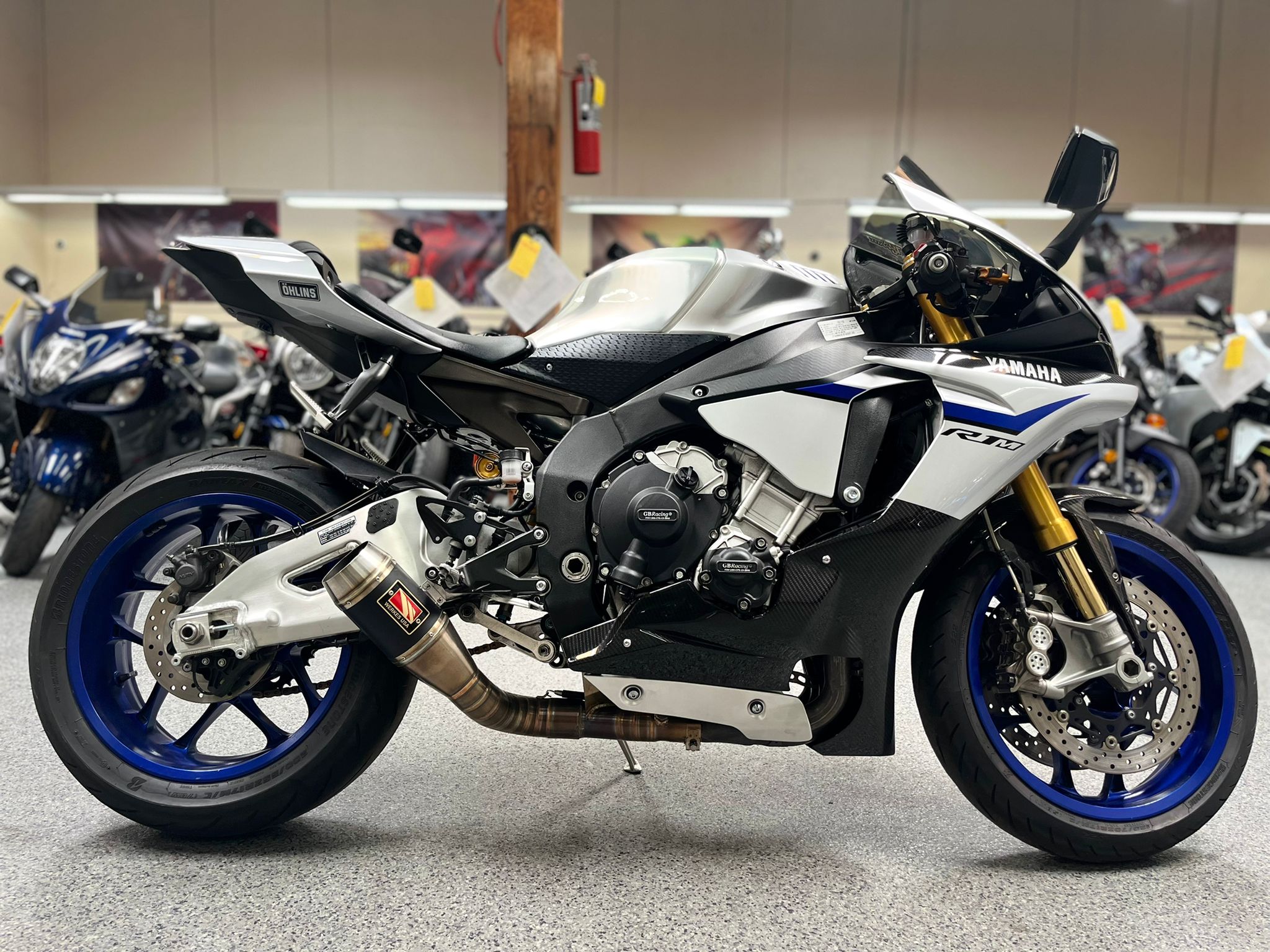 2015 Yamaha R1M 6000 Miles AK Motors