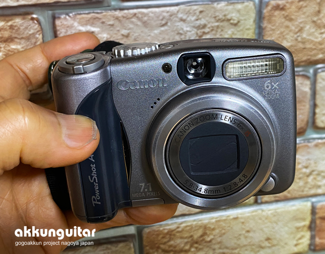 名機 動作品 平成レトロ Canon PowerShot A710 IS Canon Powershot A710 IS 7.1MP Digital Camera - Etsy