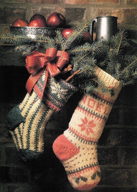 Knitted Christmas Stocking Patterns A Knitting Blog
