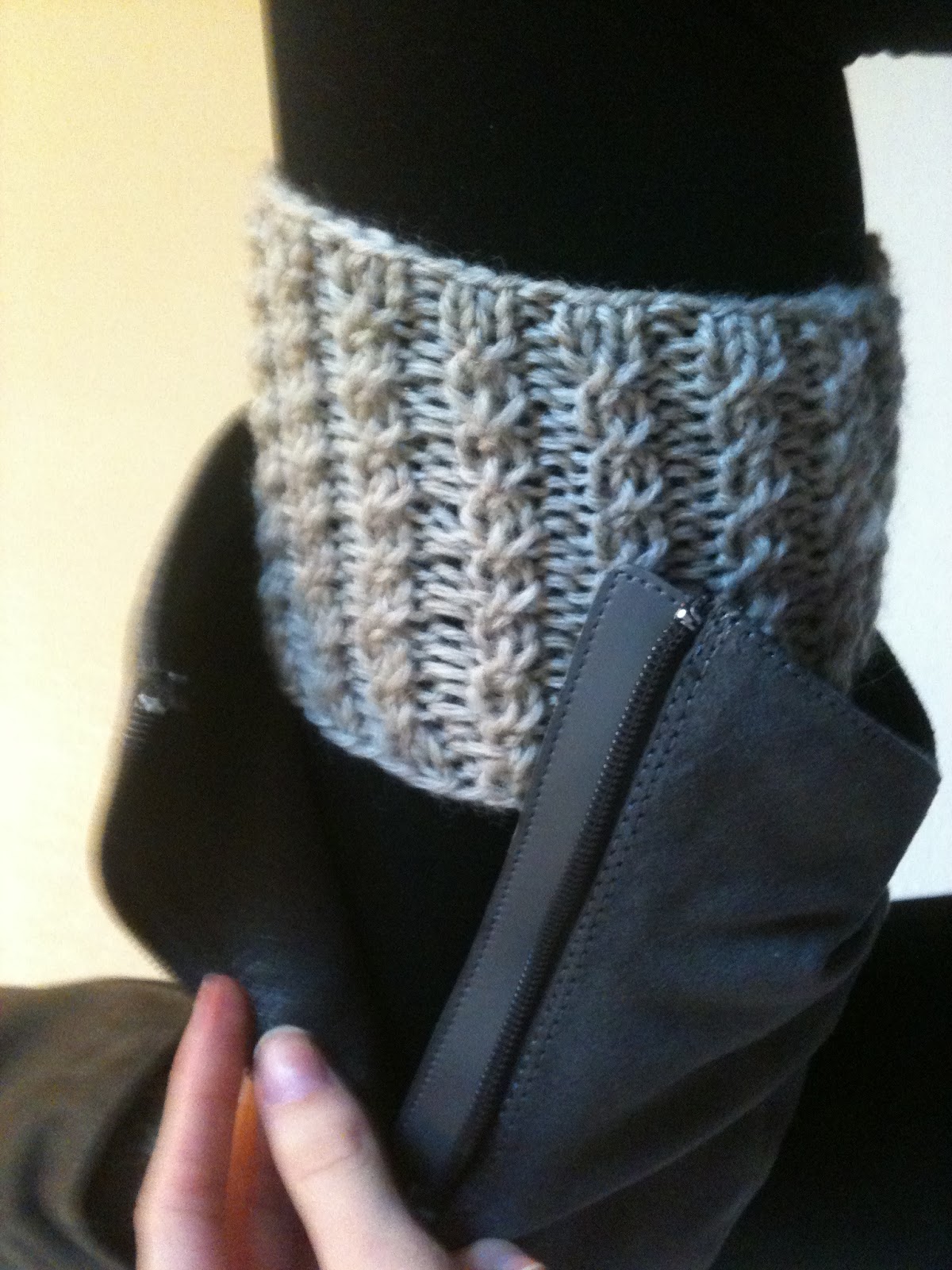 Boot Cuff Knitting Pattern A Knitting Blog