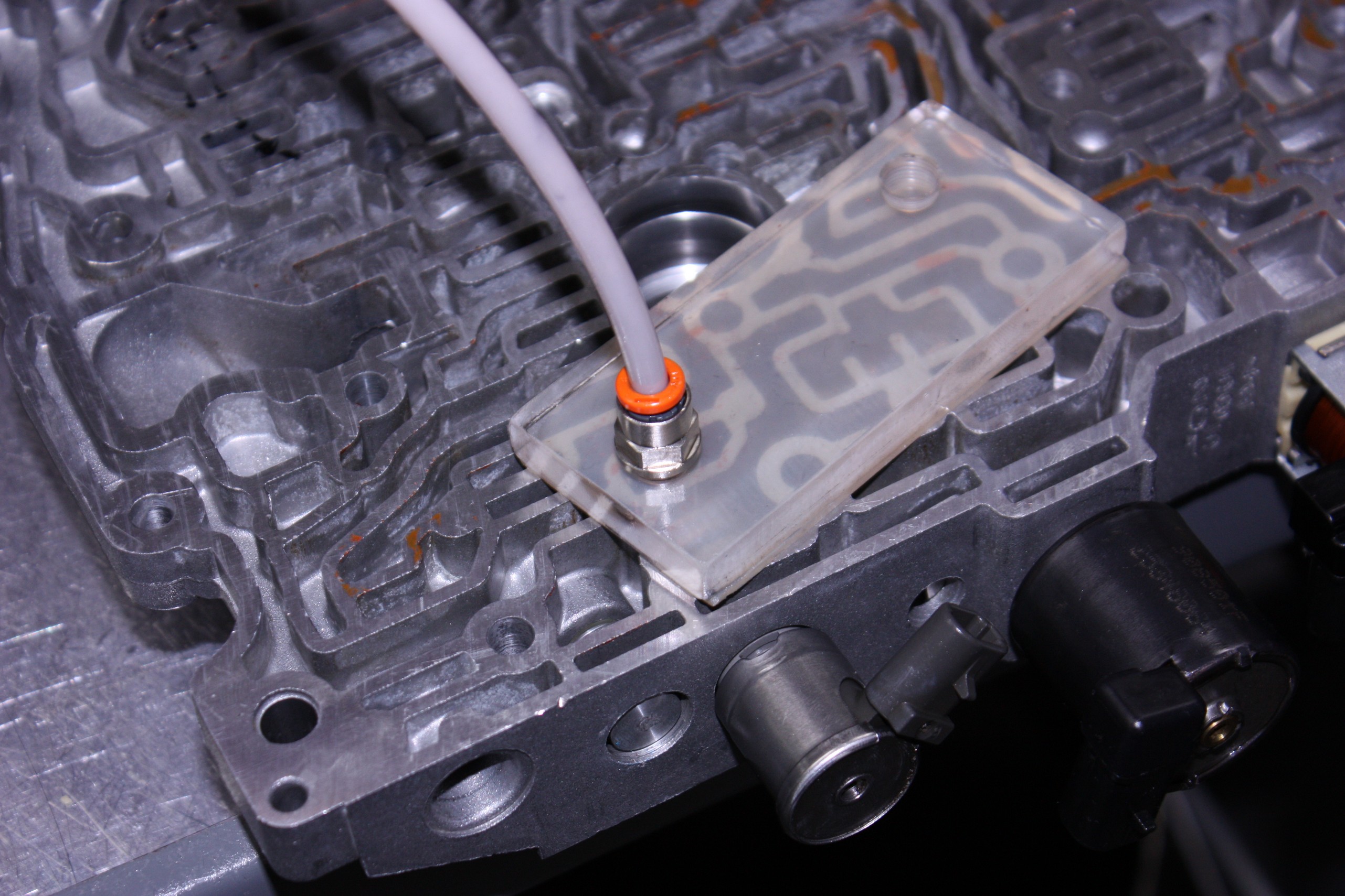 Valve body repair using valves in standard + size 4T65E (Volvo XC90, S80)