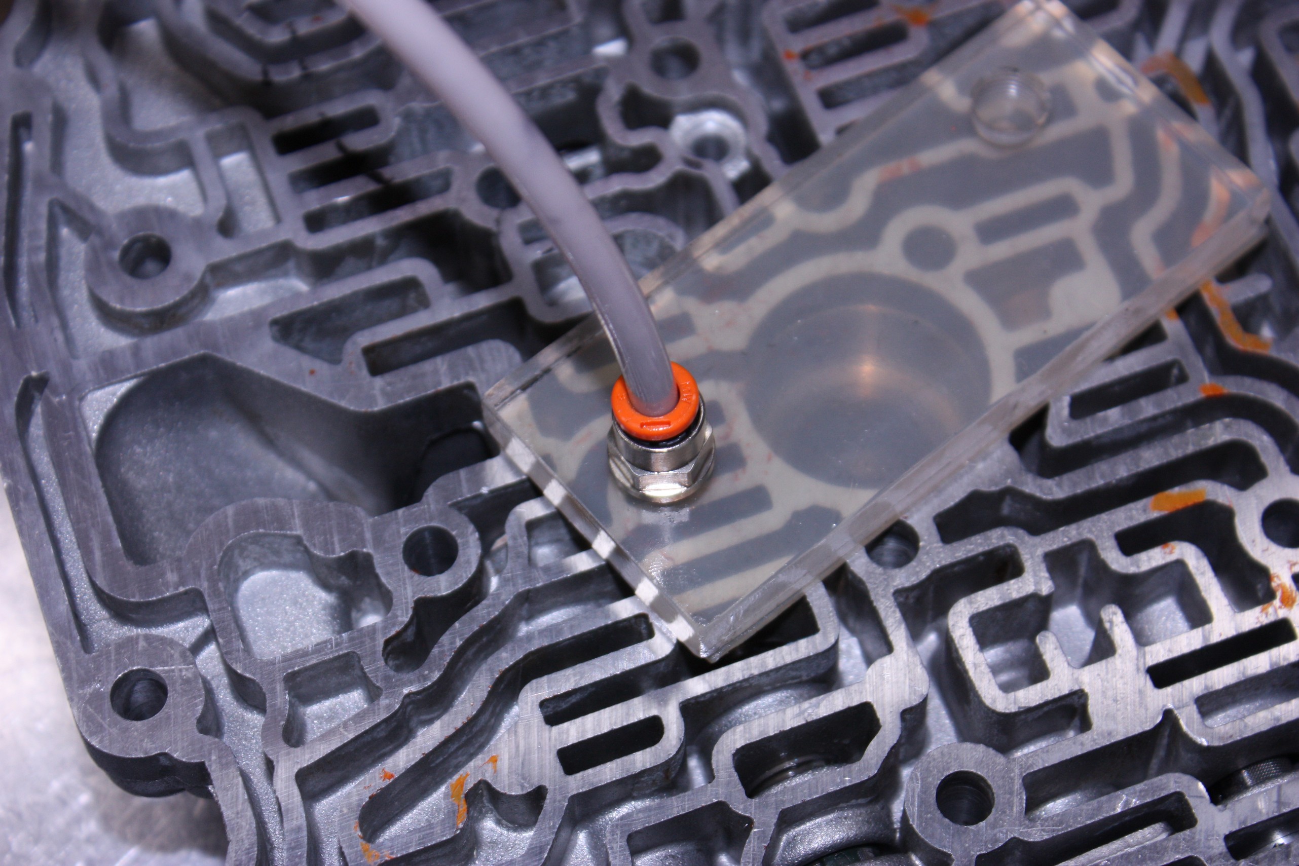 Valve body repair using valves in standard + size 4T65E (Volvo XC90, S80)