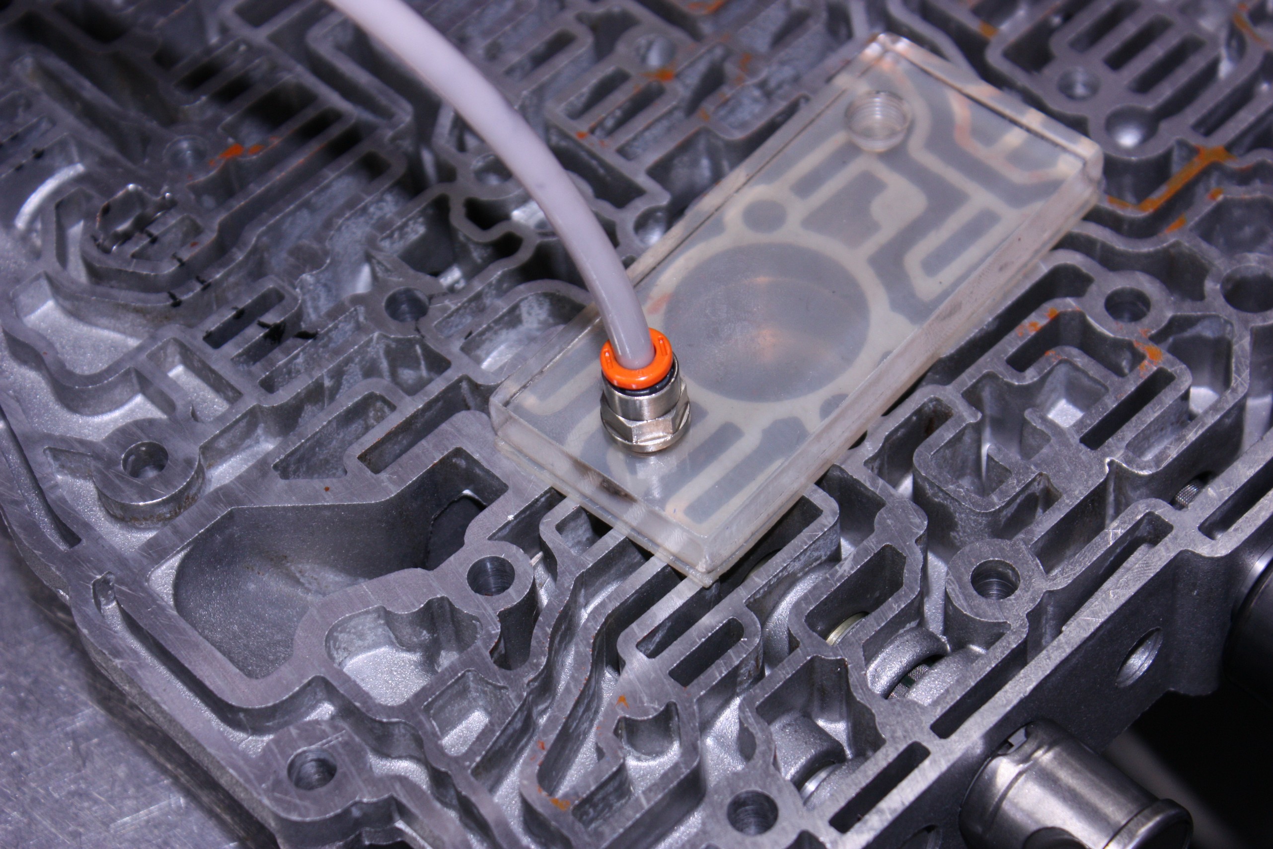 Valve body repair using valves in standard + size 4T65E (Volvo XC90, S80)