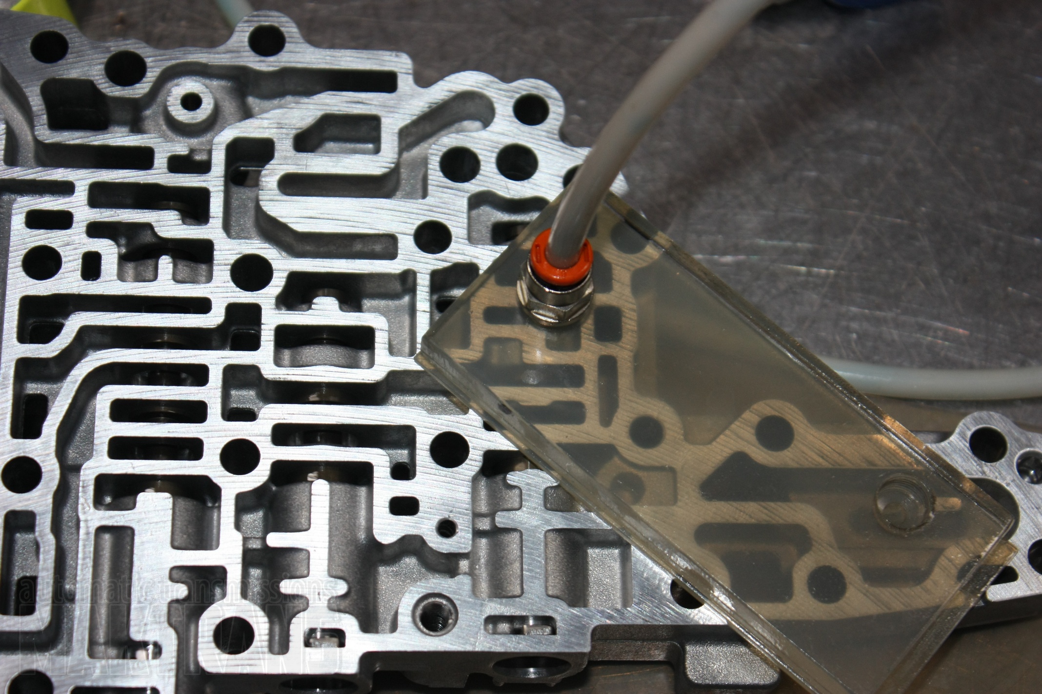 Valve body repair technology using valves in original size