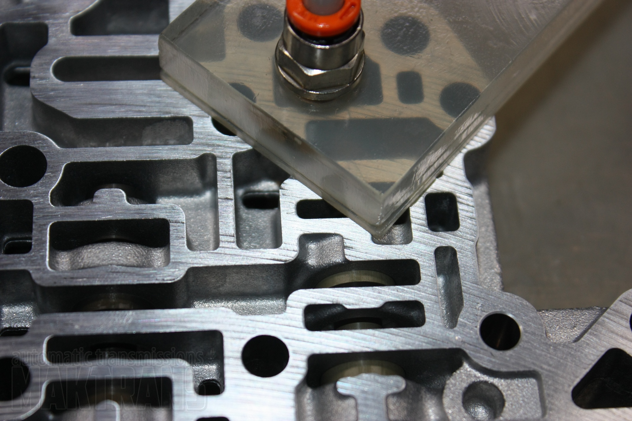 Valve body repair technology using valves in original size