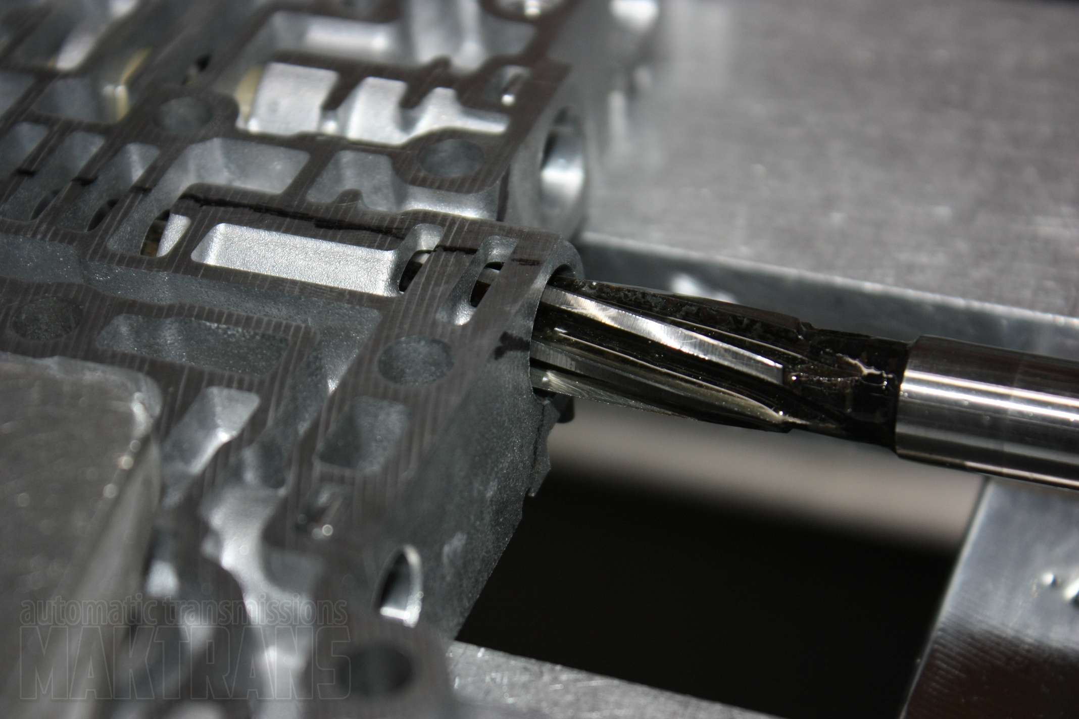 Valve body repair technology using valves in original size