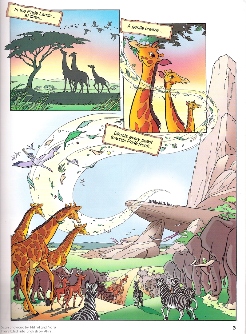 The Lion King II Simba's Pride Comic